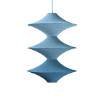 Подвесной вязаный голубой светильник «Звезда Востока 03» варинант исполнения - 2 | Loft Concept в Тюмени
