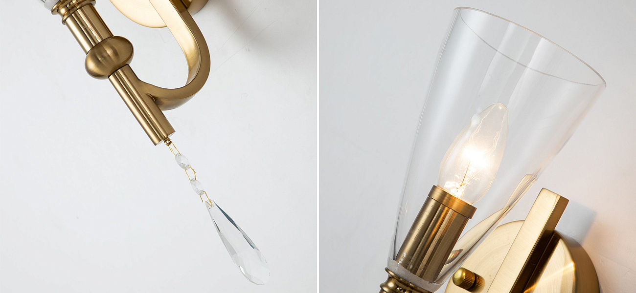 Бра с хрустальной подвеской Rosalia - Loft-Concept в Тюмени