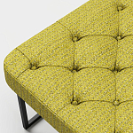 Мебельная ткань Шенилл горчичный цвет 142 см T4-62 варинант исполнения - 6 | Loft Concept в Тюмени