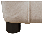 Диван двухместный раскладной светло-серый с кантом Pride варинант исполнения - 7 | Loft Concept в Тюмени