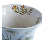 Ваза из фарфора с бронзовыми элементами Tropical Garden варинант исполнения - 4 | Loft Concept в Тюмени