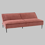 Диван современный вельветовый прямой Worcester Коралл варинант исполнения - 4 | Loft Concept в Тюмени