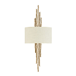 Бра с белым абажуром и элементами в виде натуральных веток Hinkley варинант исполнения - 1 | Loft Concept в Тюмени