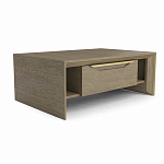 Стол журнальный с ящиками и открытыми полками Flowchart варинант исполнения - 1 | Loft Concept в Тюмени