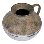 Ваза металлическая с ручкой Bygone Era варинант исполнения - 2 | Loft Concept в Тюмени