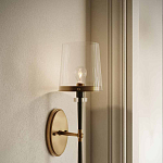 Бра настенное с прозрачным стеклянным абажуром Simple Pure Form варинант исполнения - 5 | Loft Concept в Тюмени