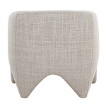 Дизайнерское кресло мягкое в белой обивке White Canvas варинант исполнения - 3 | Loft Concept в Тюмени