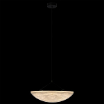 Подвесной светильник с белым тканевым плафоном в форме облака Crystal Cloud Junction варинант исполнения - 5 | Loft Concept в Тюмени