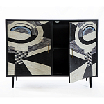Буфет в гостиную с инкрустацией  Bone Inlay sideboard - 2 doors варинант исполнения - 3 | Loft Concept в Тюмени