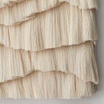 Светло-Бежевое Панно из нитей White Landscape Wall Hanging варинант исполнения - 1 | Loft Concept в Тюмени