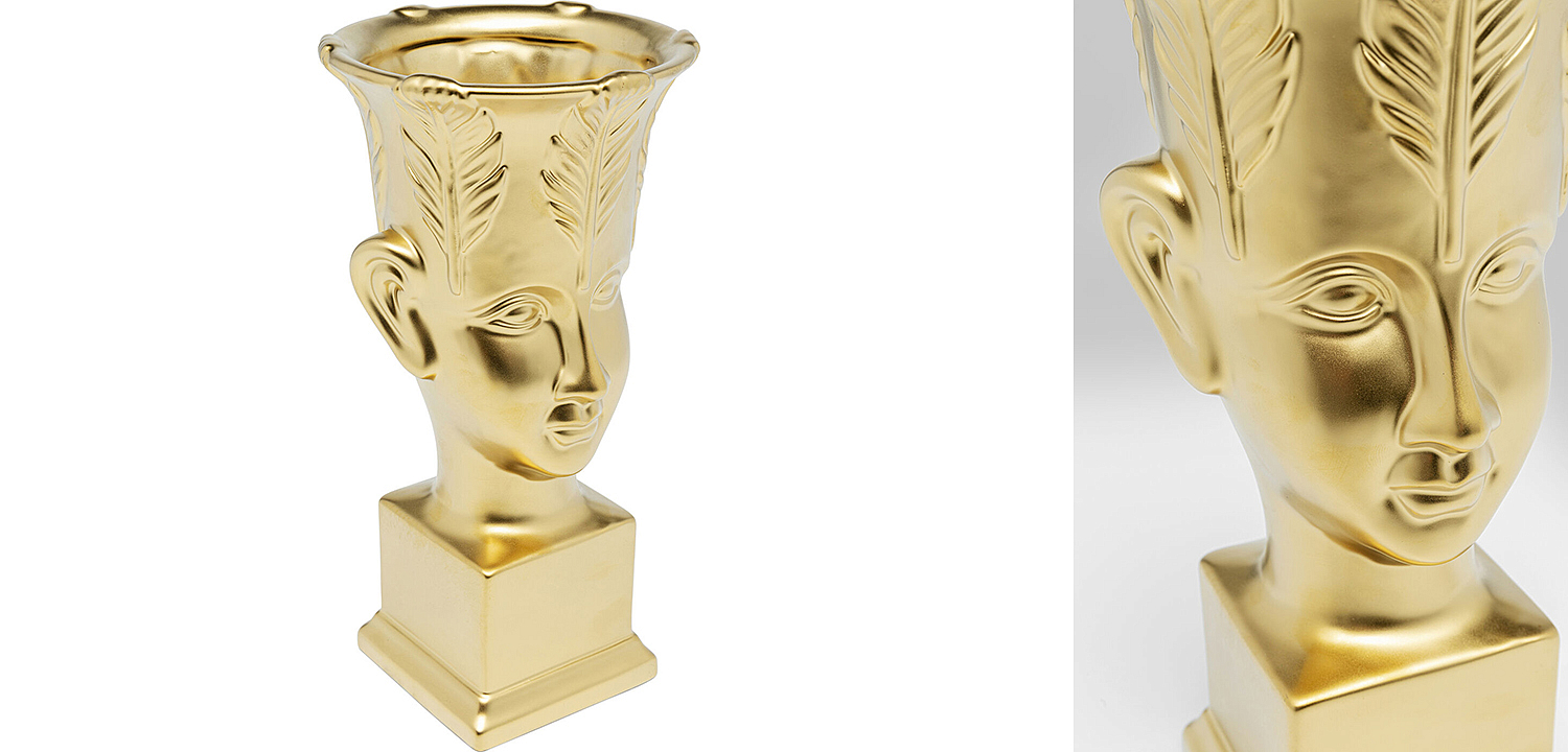 Ваза Golden Face Vase 31 Ваза Golden Face Vase 31 - Loft-Concept в Тюмени