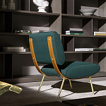 Дизайнерское кресло без подлокотников Gio Ponti ROUND D.154.5 Armchair варинант исполнения - 5 | Loft Concept в Тюмени
