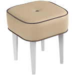 Квадратный мягкий пуф на белых ножках Winton Pouf Square варинант исполнения - 19 | Loft Concept в Тюмени