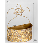 Железное кашпо Idyll варинант исполнения - 8 | Loft Concept в Тюмени