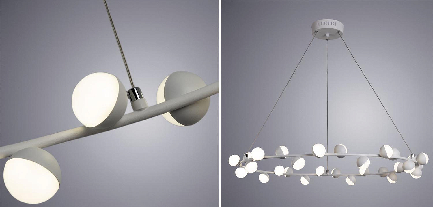 Люстра Vilelme Chandelier white 80 Люстра Vilelme Chandelier white 80 - Loft-Concept в Тюмени