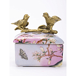 Фарфоровая шкатулка Bird talks варинант исполнения - 5 | Loft Concept в Тюмени