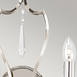 Бра с 2-мя лампами и подвеской из прозрачного стекла Elstead Lighting варинант исполнения - 4 | Loft Concept в Тюмени