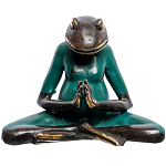 Статуэтка из бронзы в виде лягушки Animals Bronze варинант исполнения - 3 | Loft Concept в Тюмени