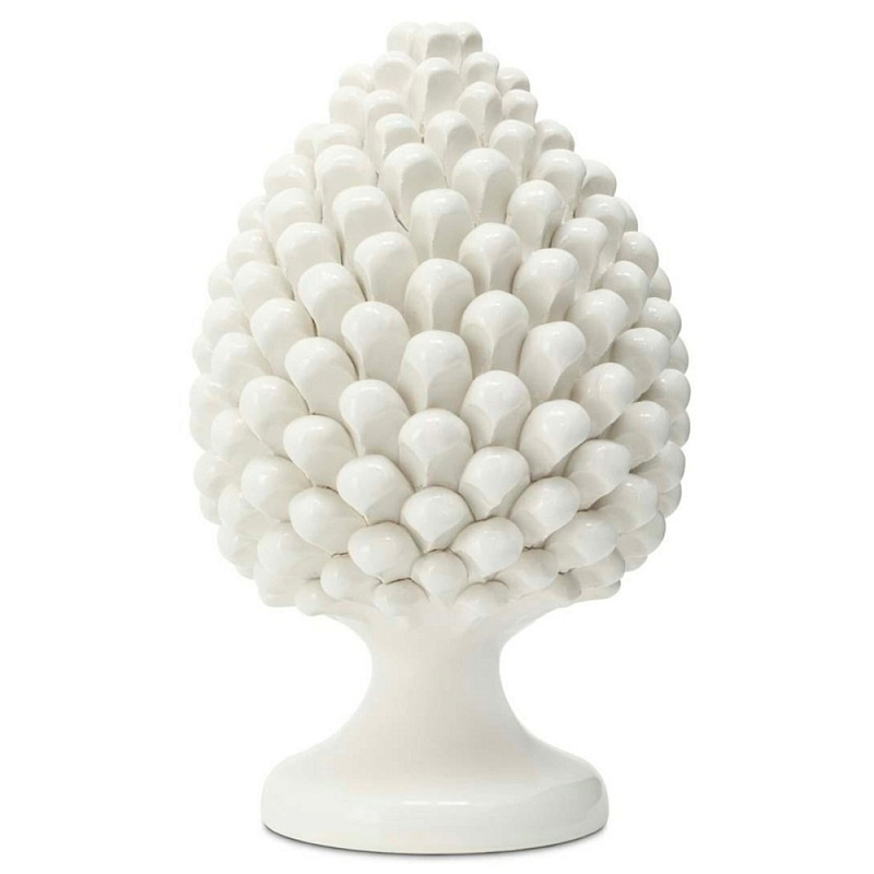Статуэтка Pine Cone H30 Белый Зеленый Синий Статуэтка Pine Cone H30 Белый Зеленый Синий в Тюмени | Loft Concept