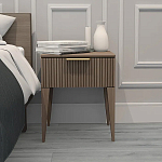 Тумба прикроватная коричневая с ящиком Harper Line варинант исполнения - 1 | Loft Concept в Тюмени