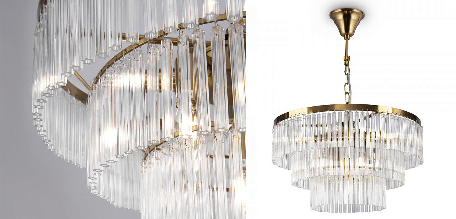 Люстра Olimpa Chandelier brass 47 Люстра Olimpa Chandelier brass 47 - Loft-Concept в Тюмени