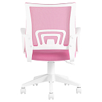 Офисное кресло с основанием из белого пластика Desk chairs Pink варинант исполнения - 4 | Loft Concept в Тюмени