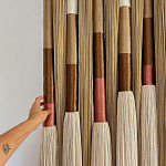 Текстильное Панно Макраме для ресторана Mexico Wall Hanging  варинант исполнения - 1 | Loft Concept в Тюмени