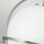 Потолочный светильник с плафоном в форме белого матового шара Hinkley варинант исполнения - 11 | Loft Concept в Тюмени