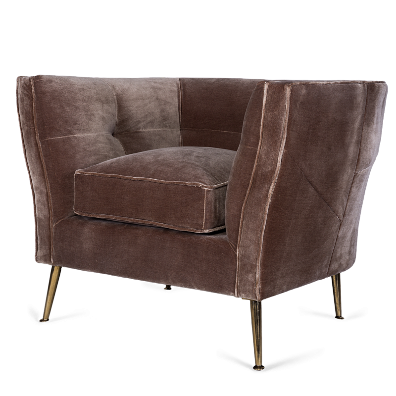 Кресло Flatter brown Коричневый Кресло Flatter brown Коричневый в Тюмени | Loft Concept