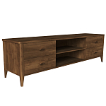 ТВ-тумба с 4-мя ящиками и полками из массива бука Tasteful Furniture варинант исполнения - 1 | Loft Concept в Тюмени