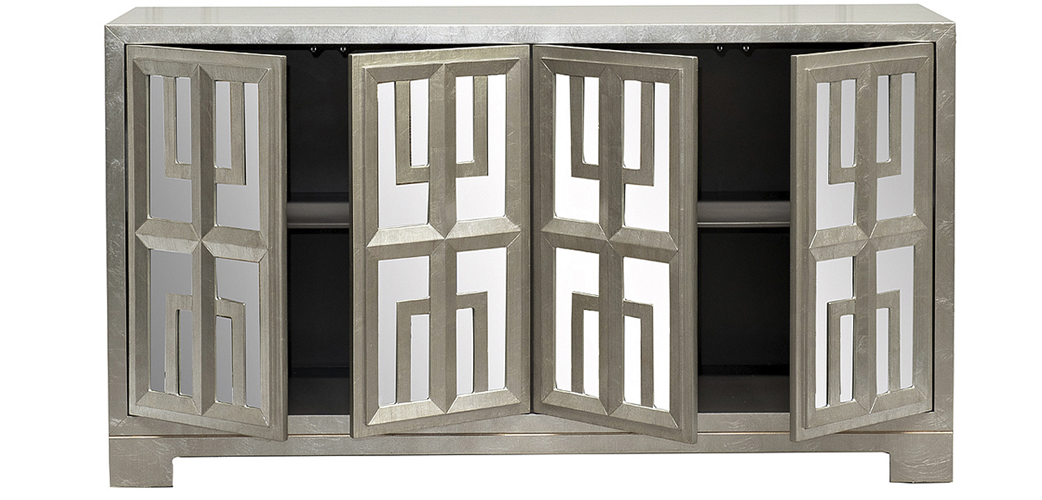 Комод в стиле Арт-деко с зеркальным фасадом Torben Chest of drawers mirror facade Комод в стиле Арт-деко с зеркальным фасадом Torben Chest of drawers mirror facade - Loft-Concept в Тюмени