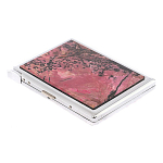 Портсигар с газовой зажигалкой из натурального камня Родонит Stone Cigarettes Cases варинант исполнения - 3 | Loft Concept в Тюмени