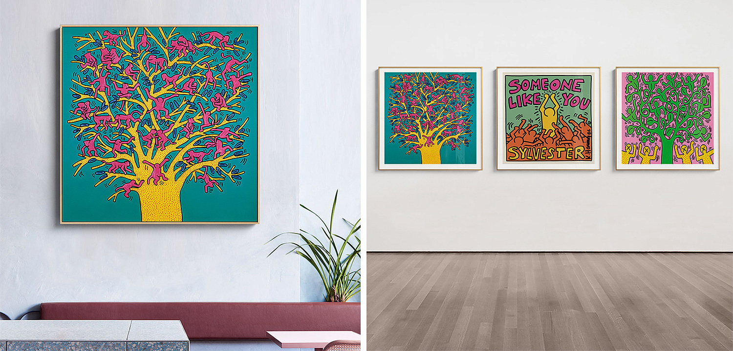 Постер Keith Haring 1 Постер Keith Haring 1 - Loft-Concept в Тюмени