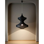 Подвесной вязаный черный светильник «Моника» варинант исполнения - 5 | Loft Concept в Тюмени