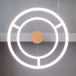 Люстра золотого цвета с 2-мя светодиодными кольцами Eurofase варинант исполнения - 10 | Loft Concept в Тюмени