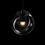 Подвесной светильник Selene Glass Ball Ceiling Lights Black  40 cm варинант исполнения - 2 | Loft Concept в Тюмени