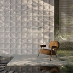 Гипсовая 3D панель с принтографией PM-23 варинант исполнения - 1 | Loft Concept в Тюмени