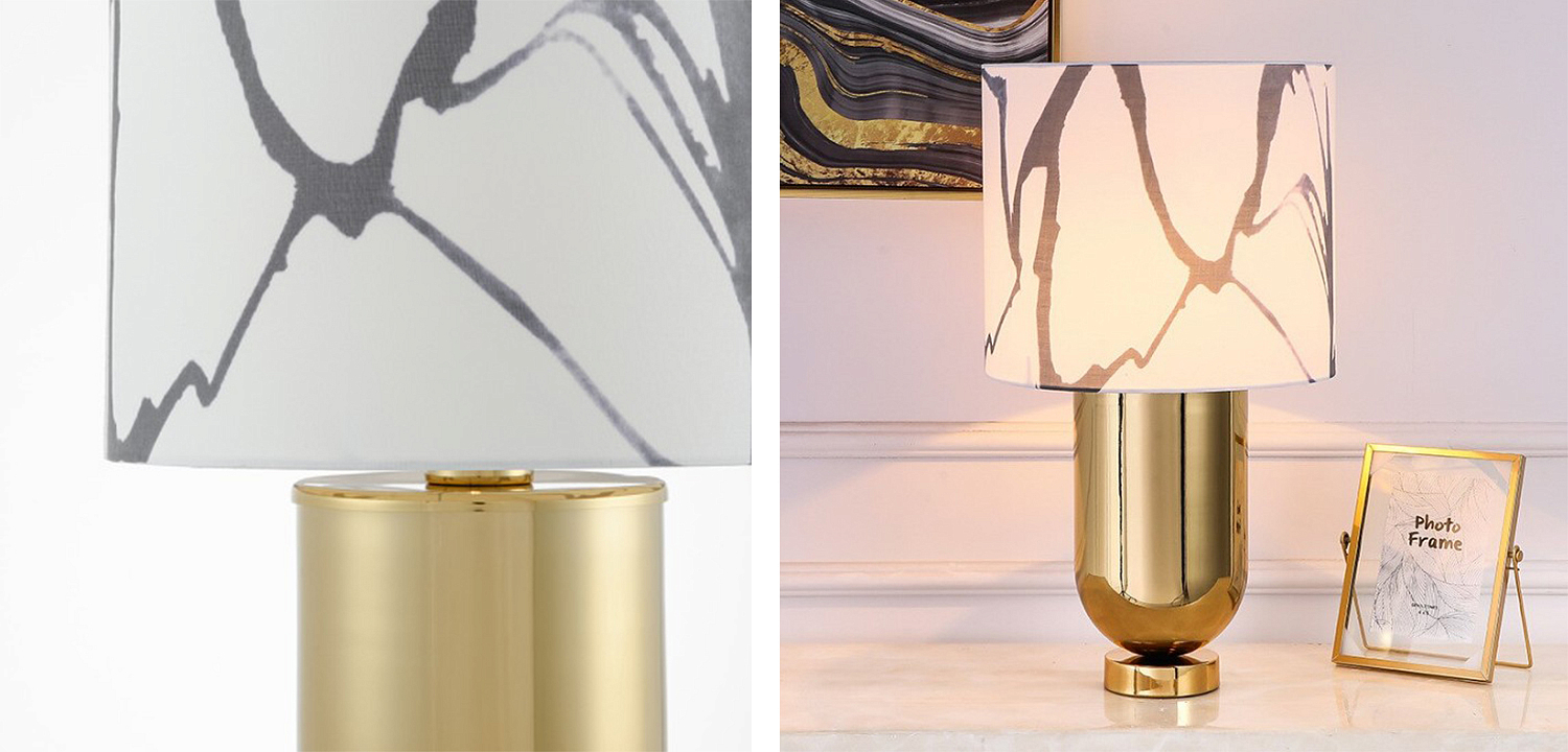 Настольная лампа Adeline Gold Table Lamp Настольная лампа Adeline Gold Table Lamp - Loft-Concept в Тюмени