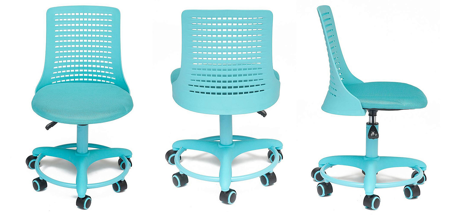 Кресло Bright Kiddie Office Chair blue Кресло Bright Kiddie Office Chair blue - Loft-Concept в Тюмени