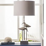 Настольная лампа с декором в виде птиц Coastal варинант исполнения - 2 | Loft Concept в Тюмени