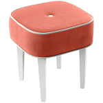Квадратный мягкий пуф на белых ножках Winton Pouf Square варинант исполнения - 15 | Loft Concept в Тюмени