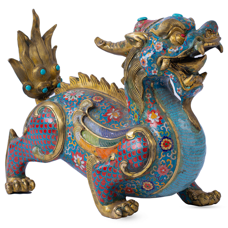 Большой Бронзовый Китайский дракон Мульти в Тюмени | Loft Concept 