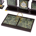 Настольный письменный набор из нефрита на ножках Executive Recruitment варинант исполнения - 2 | Loft Concept в Тюмени