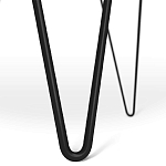 Стол журнальный с круглой столешницей из стекла Gold and Black Marble варинант исполнения - 6 | Loft Concept в Тюмени