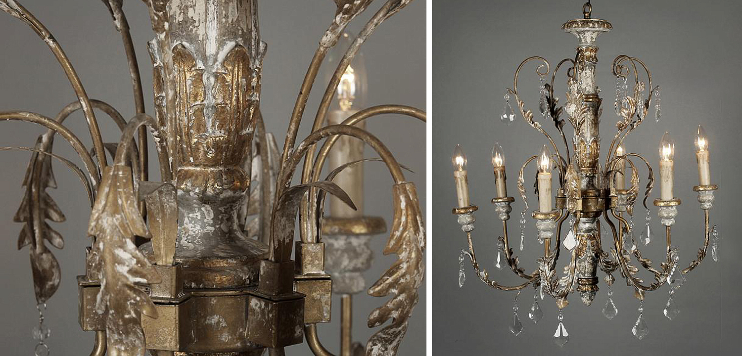 Люстра Narcisse Provence Chandelier Люстра Narcisse Provence Chandelier - Loft-Concept в Тюмени
