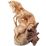 Статуэтка из дерева лошади Animals of the World 25 варинант исполнения - 1 | Loft Concept в Тюмени