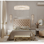 Бра с каскадом из прозрачного хрусталя и корпусом золотого цвета Constant Sparks варинант исполнения - 6 | Loft Concept в Тюмени