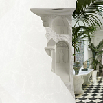 Встраиваемый в стену гипсовый светильник под покраску в античном стиле Antiquity Athena варинант исполнения - 12 | Loft Concept в Тюмени