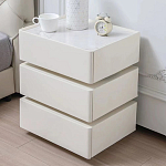 Умная прикроватная тумба с беспроводной зарядкой и подсветкой Smart Bedside Table варинант исполнения - 5 | Loft Concept в Тюмени