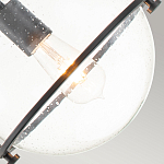 Подвесной светильник с прозрачным плафоном в форме шара в арочной подвеске Hinkley варинант исполнения - 7 | Loft Concept в Тюмени